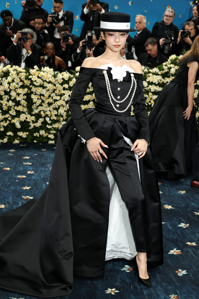 Jennie Kim attends the 2025 Met Gala