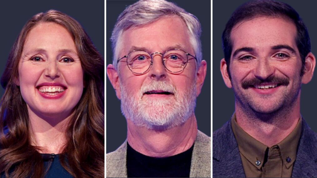(from elft) Jeopardy! players Judith Friedman, Jim Carpenter, and Miles Tepper on Monday, May 26, 2025