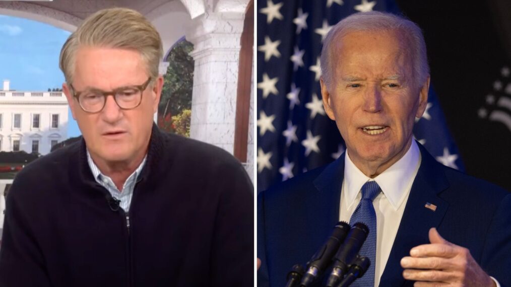 Joe Scarborough and Joe Biden