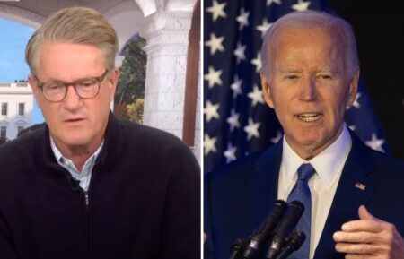 Joe Scarborough and Joe Biden