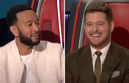 John Legend and Michael Buble