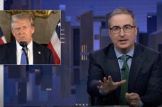John Oliver Mocks Trump's Press Room 'Suck Ups' & Shares His Love for 'Doctor Odyssey'