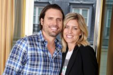Joshua Morrow and wife Tobe Photo Shoot at Park Hyatt Vendome Hotel in Paris, France on February 17, 2015.