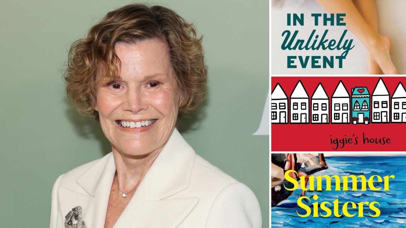 Judy Blume and book cover art