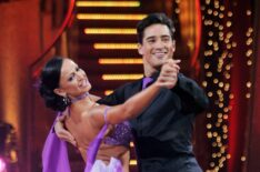 Karina Smirnoff, Mario Lopez during 'Dancing With the Stars' Season 3