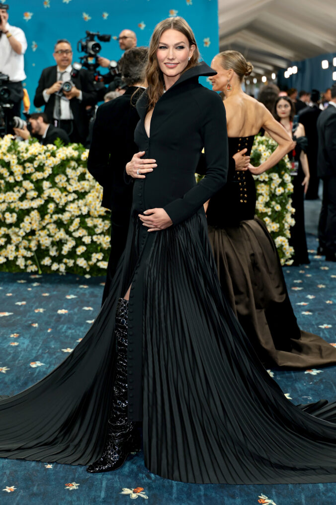 Karlie Kloss attends the 2025 Met Gala