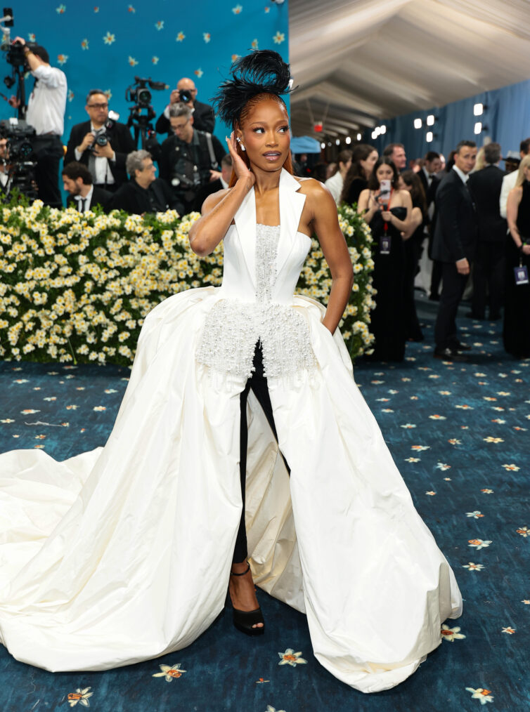 Keke Palmer attends the 2025 Met Gala