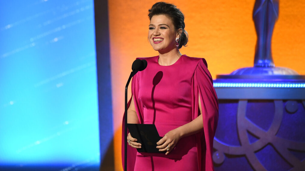 Kelly Clarkson attends the 51st Annual Daytime Emmys Awards