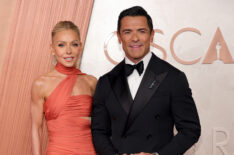 Kelly Ripa and Mark Consuelos attend the 97th Annual Oscars at Dolby Theatre