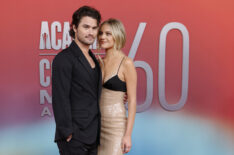 Chase Stokes and Kelsea Ballerini attend the 60th Academy of Country Music Awards