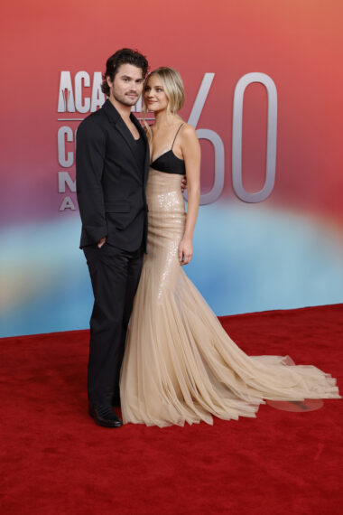 Chase Stokes and Kelsea Ballerini attend the 60th Academy of Country Music Awards