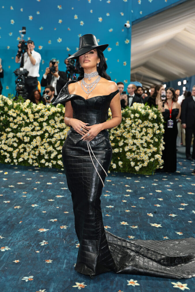 Kim Kardashian attends the 2025 Met Gala