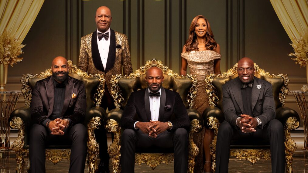 Carlos Boozer, Thaddeus “Titus O'Neil” Bullard, Tyson Beckford, Rodney Peete, Holly Robinson Peete of 'Kings Court'