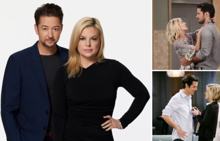 Kirsten Storms and Bradford Anderson, Ryan Paevey and Kirsten Storms, and Jason Cook and Kirsten Storms on 'General Hospital'