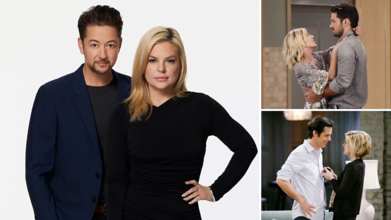 Kirsten Storms and Bradford Anderson, Ryan Paevey and Kirsten Storms, and Jason Cook and Kirsten Storms on 'General Hospital'