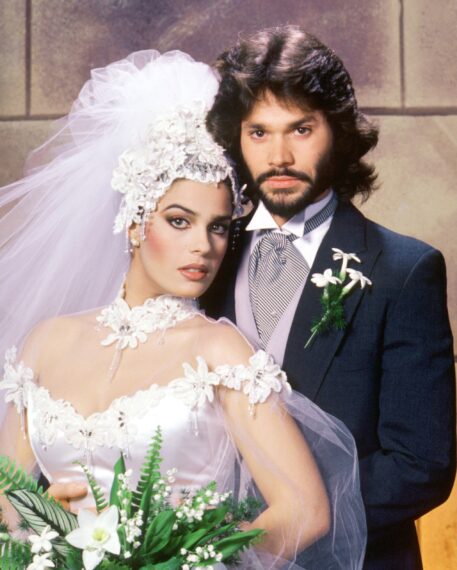 Kristian Alfonso, Peter Reckell on 'Days of our Lives' in 1985