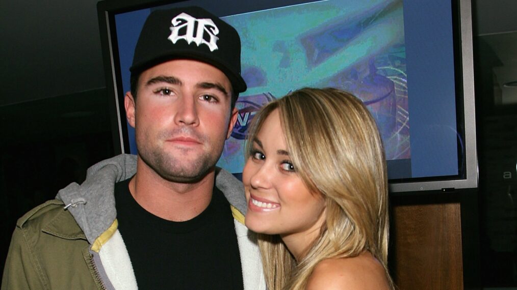 Reality stars Brody Jenner (L) and Lauren Conrad attend the kick off party for MTV's 'Twentyfourseven' at Area