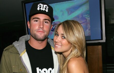 Reality stars Brody Jenner (L) and Lauren Conrad attend the kick off party for MTV's