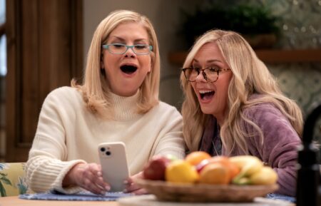Kristen Johnston and Leanne Morgan in 'Leanne'