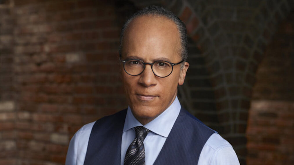 Lester Holt for 'Dateline NBC'