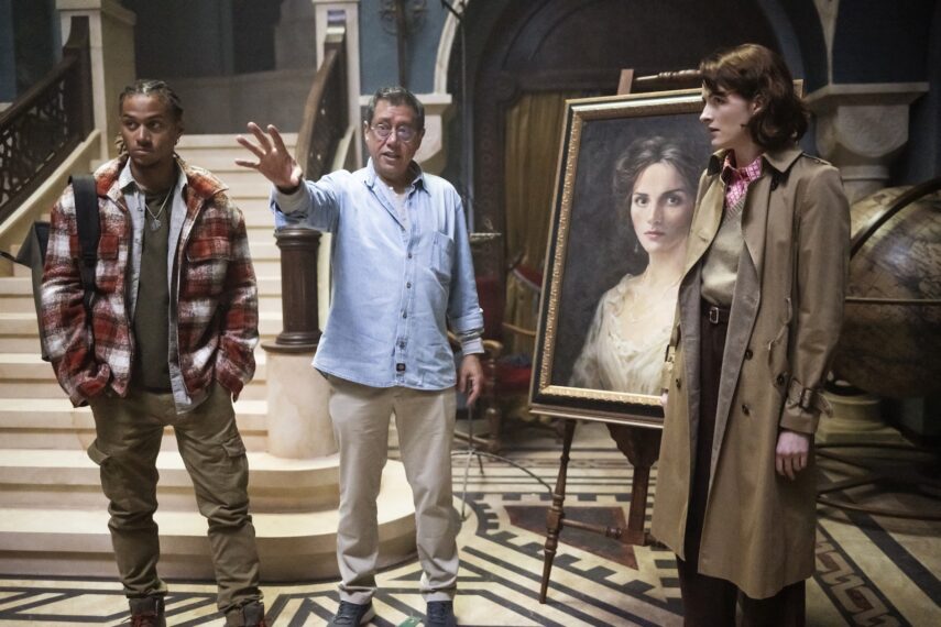 Bluey Robinson, Dean Devlin, and Olivia Morris — 'The Librarians: The Next Chapter'