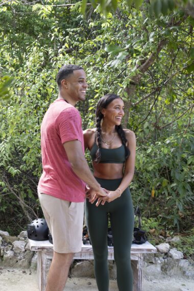 Grant Ellis and Litia Garr on The Bachelor