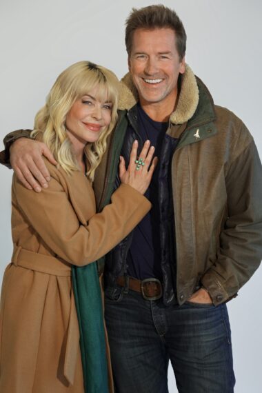 McKenzie Westmore and Paul Greene in 'Love in the Clouds'