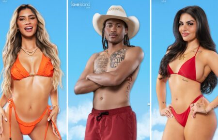 Belle-A Walker, Taylor Williams, and Huda Mustafa of 'Love Island USA' Season 7