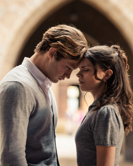 Damian Hardung and Harriet Herbig-Matten in 'Maxton Hall' Season 2