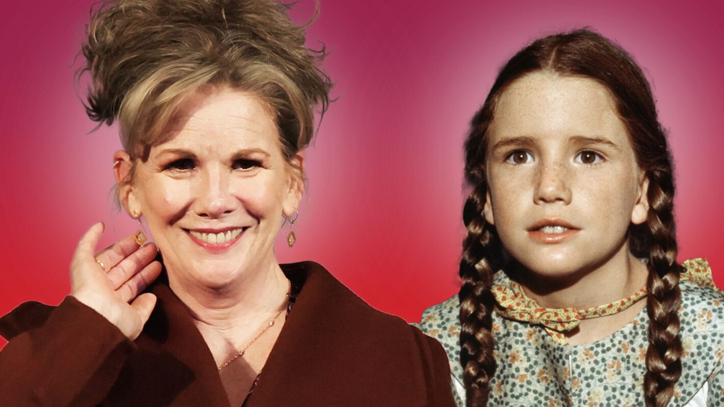 Melissa Gilbert now and then composite
