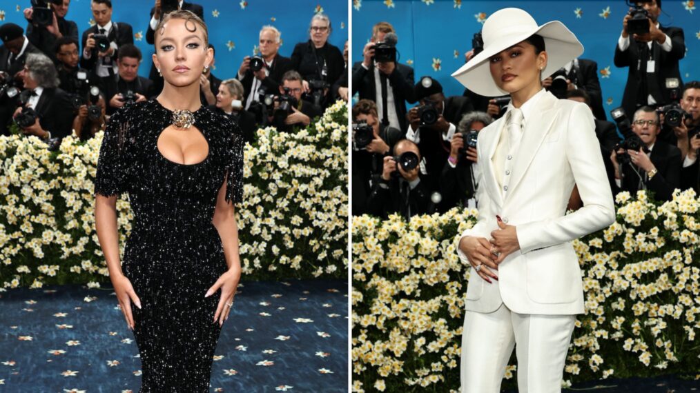 Sydney Sweeney and Zendaya at Met Gala