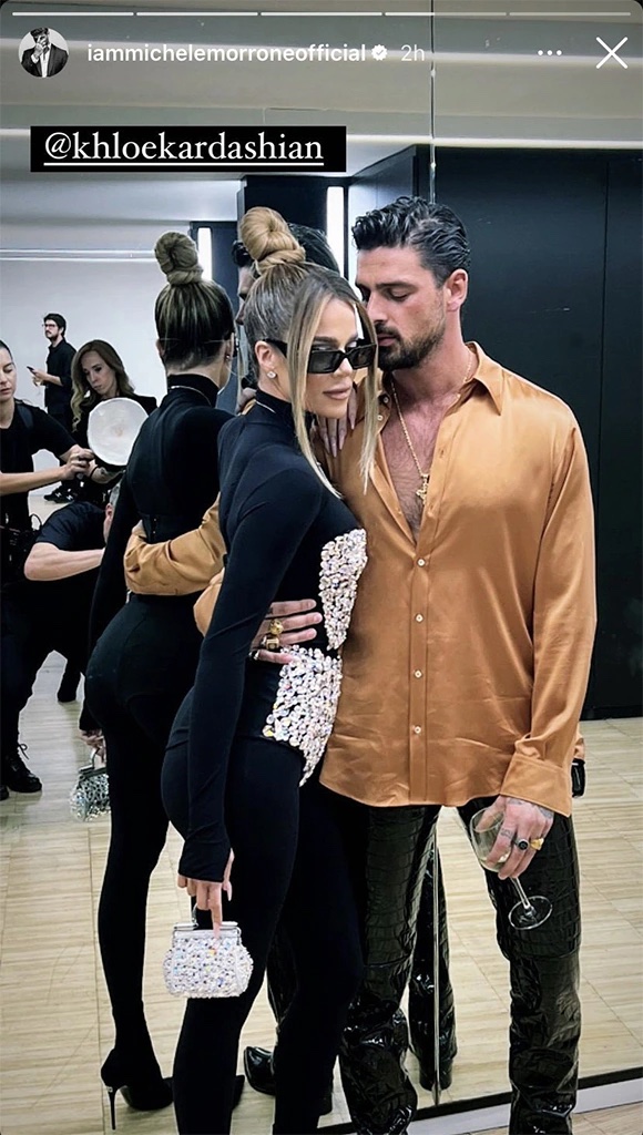 Michele Morrone and Khloe Kardashian