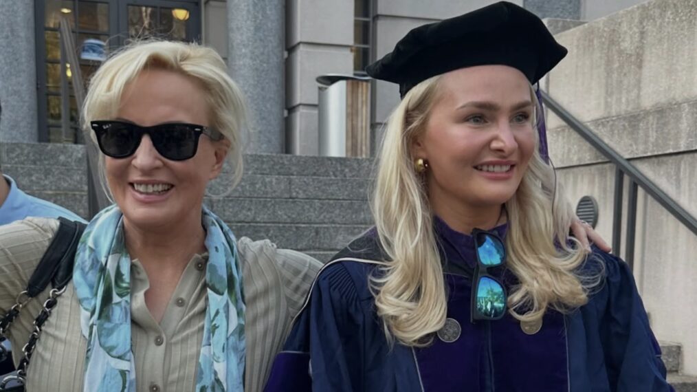 Mika Brzezinski and daughter
