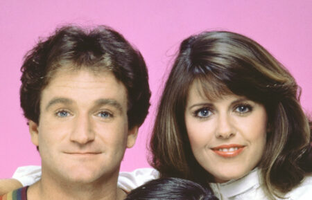 Robin Williams, Jonathan Winters, Pam Dawber of Mork and Mindy