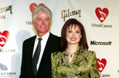 Actress Naomi Judd and husband Larry Strickland attend The MusiCares 2004 Person of the Year Tribute