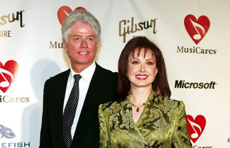 Actress Naomi Judd and husband Larry Strickland attend The MusiCares 2004 Person of the Year Tribute
