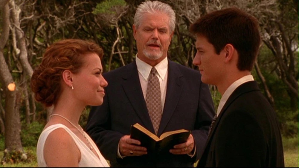Nathan and Haley's wedding on One Tree Hill