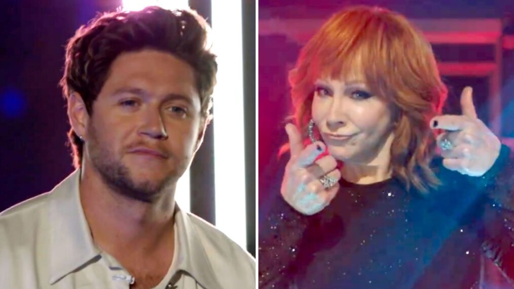 Niall Horan and Reba McEntire