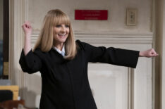 Melissa Rauch as Abby Stone in the 'Night Court' Season 3 finale