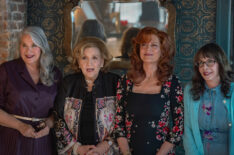 Lorraine Bracco as Roberta, Brenda Vaccaro as Antonella, Susan Sarandon as Gia and Talia Shire as Teresa in 'Nonnas'