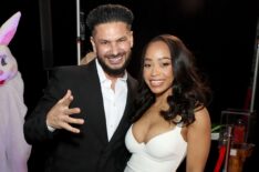 Pauly D and Nikki Hall attend MTV's 'Jersey Shore' 15-Year Anniversary Celebration