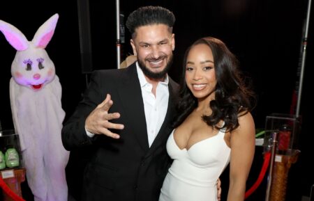 Pauly D and Nikki Hall attend MTV's 
