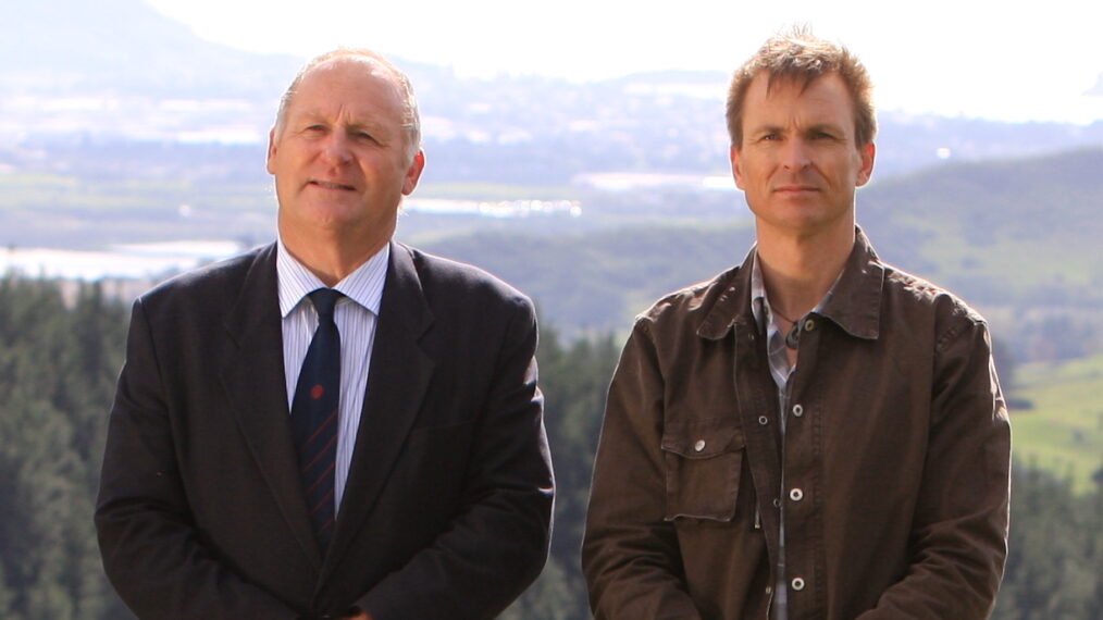 Phil Keoghan and dad John Keoghan on 'The Amazing Race' Season 13