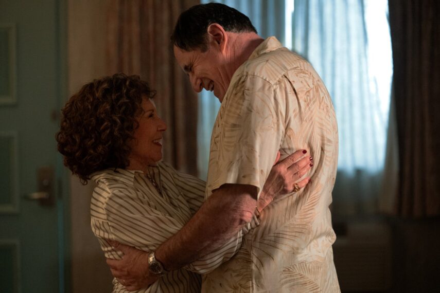 Richard Kind and Rhea Perlman in 'Poker Face' Season 2