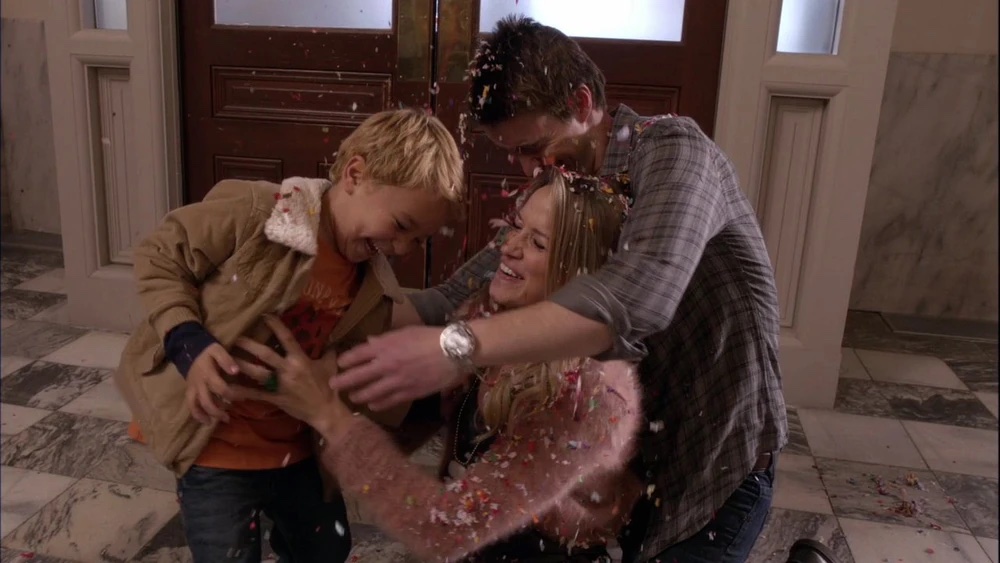 Quinn and Clay's wedding on One Tree Hill
