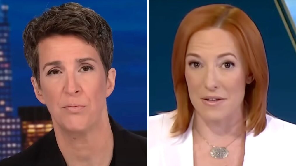 Rachel Maddow Gets Candid About Jen Psaki Taking Over Her MSNBC Slot
