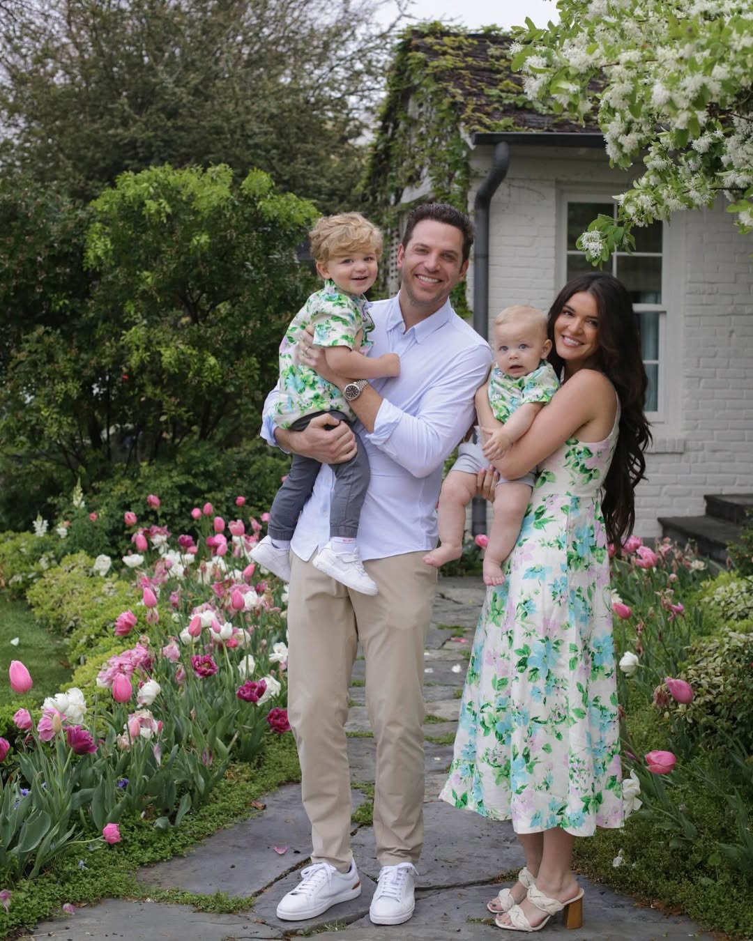 Raven Gates, Adam Gottschalk, and their two kids