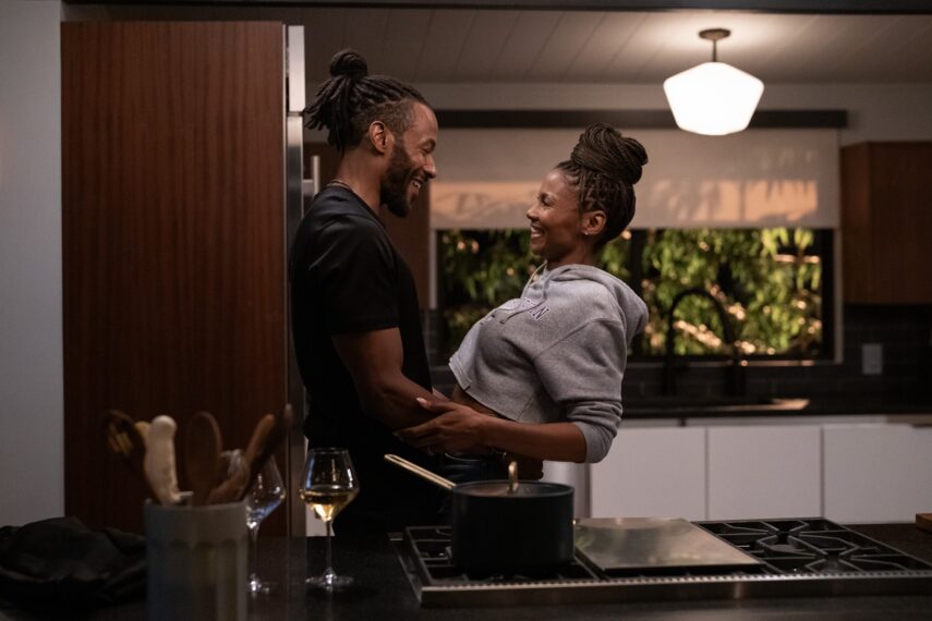 McKinley Freeman and Emayatzy Corinealdi in 'Reasonable Doubt' Season 3