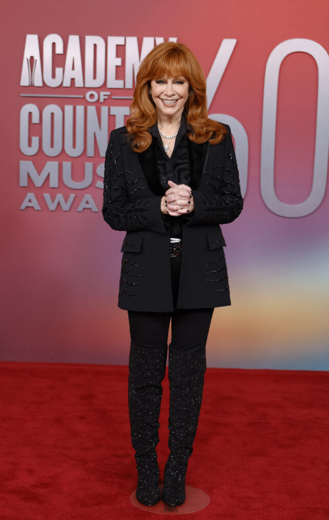 Reba McEntire attends the 60th Academy of Country Music Awards