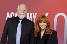 Rex Linn and Reba McEntire attend the 60th Academy of Country Music Awards at Omni Frisco Hotel at The Star on May 08, 2025 in Frisco, Texas.